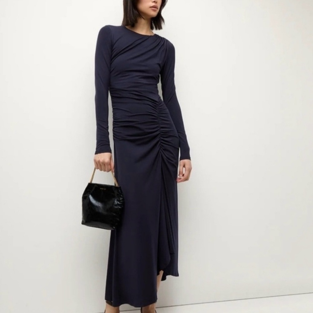 Veronica Beard Navy Long Sleeve Dress (never worn)